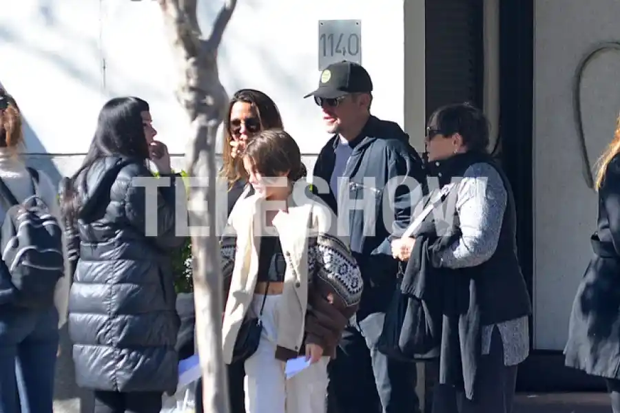 Las fotos de Matt Damon disfrutando de su estadía en Argentina junto a su familia
