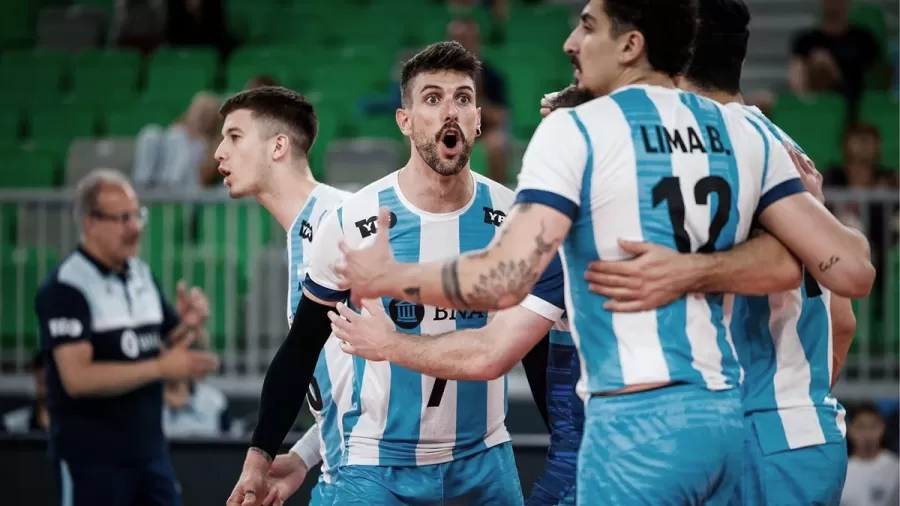 Mundial de Vóley: Argentina le ganó 3 a 2 a Egipto y se clasificó a los octavos de final