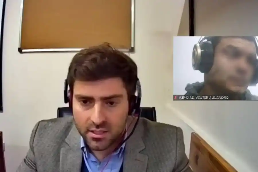 A.D. acusado del homicidio de Jonathan Caro.