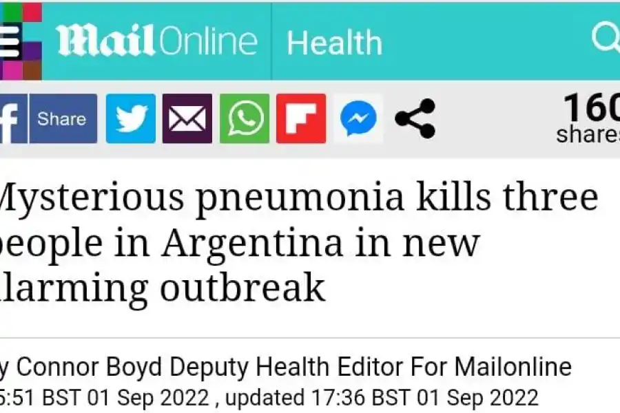 La fuerte repercusión internacional que tuvo el brote de la enfermedad no identificada en Tucumán