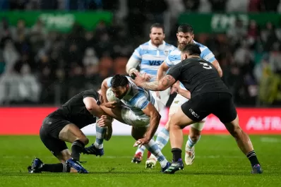 Rugby Championship: Los Pumas cayeron 53 a 3 ante los All Blacks, en Nueva Zelanda