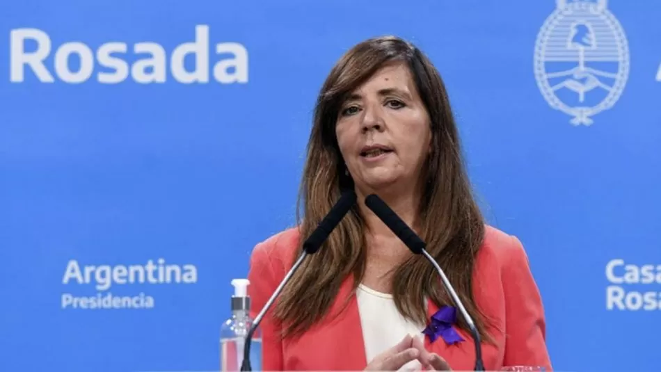 Gabriela Cerruti, portavoz Presidencial.