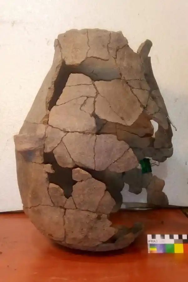 Los arqueólogos y la comunidad trabajaron codo a codo