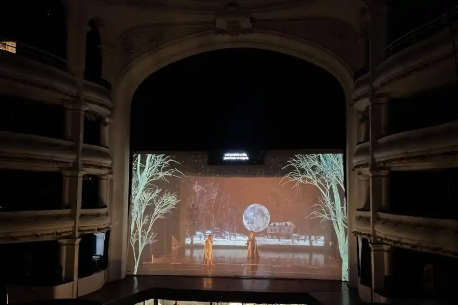 LA FLAUTA MÁGICA. Última función de la ópera de W. A. Mozart. credito