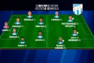 Uno por uno del empate entre Atlético y Banfield en el Monumental