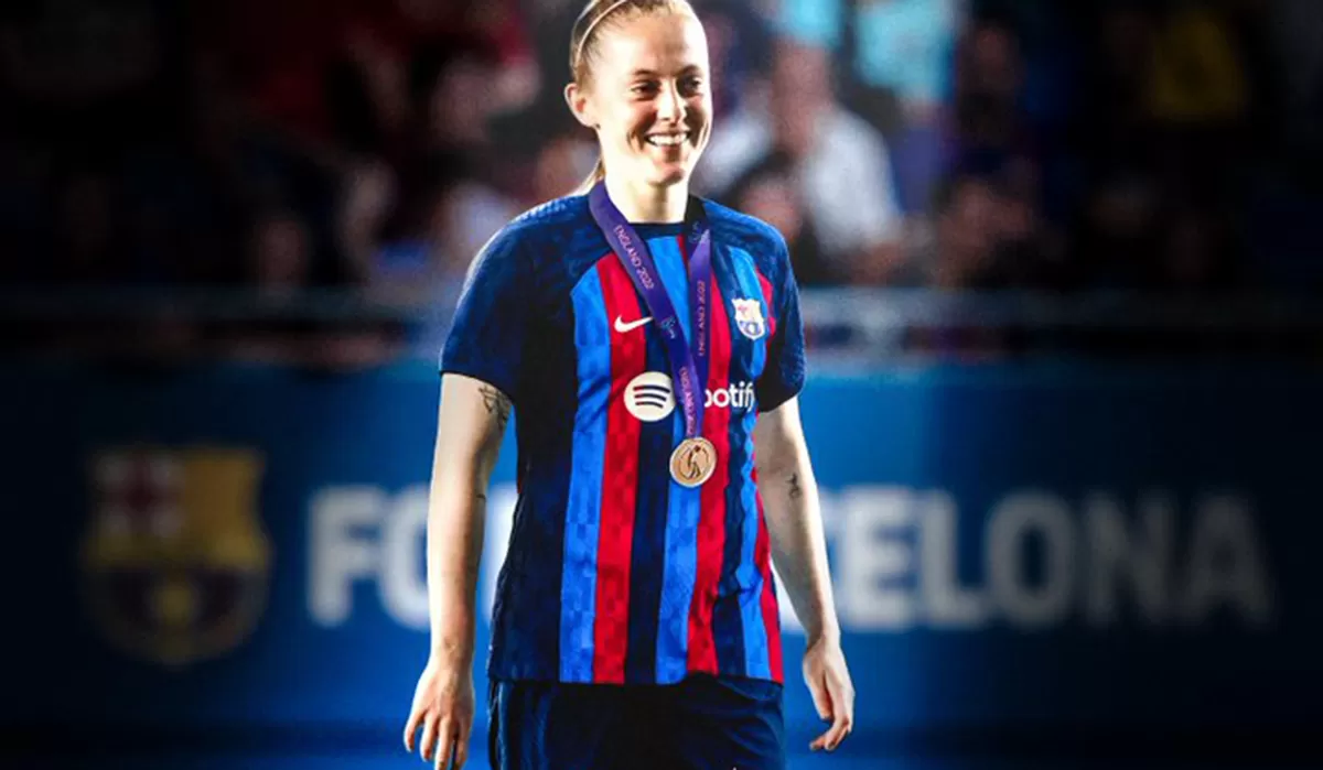 HISTÓRICO. Barcelona pagó una cifra récord para el fútbol femenino por una jugadora de la selección inglesa.