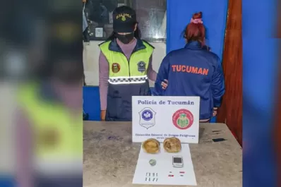Una mujer intentó pasar drogas a un preso dentro de una papa
