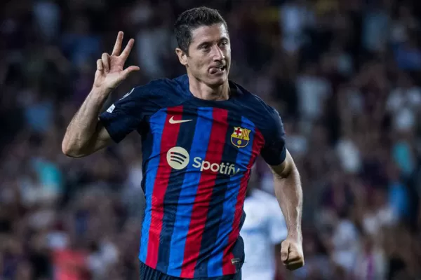 Con Lewandowski como figura, Barcelona no tuvo piedad ante Viktoria Plzen
