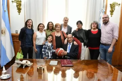 El deportista Roberto del Corro fue reconocido por su trayectoria