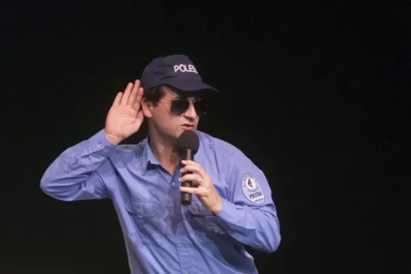 Miguel Martín le pone humor a la Fiesta de la Empanada