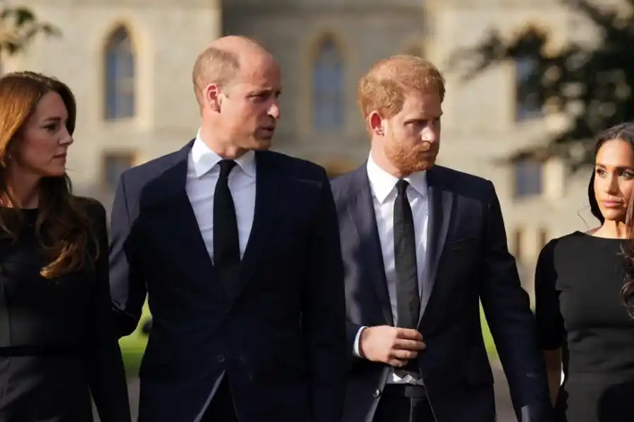 El Príncipe Harry acusó a William de agredirlo tras una discusión por Meghan Markel