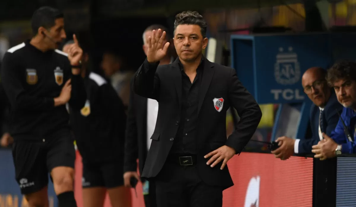 AUTOCRÍTICO. El director técnico de River, Marcelo Gallardo, admitió que la derrota ante Boca afectó el ánimo del equipo.