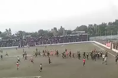 Incidentes en la cancha de Jorge Newbery