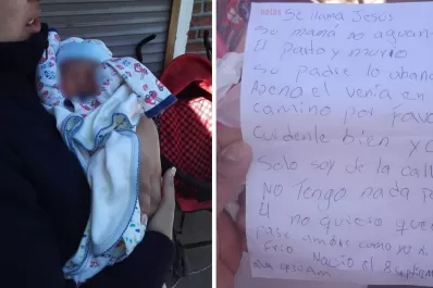 Abandonaron a un bebé dentro de una bolsa en Lomas de Zamora