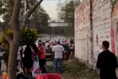Video: el momento en el que se producía el fatal enfrentamiento entre hinchas de San Martín de Tucumán