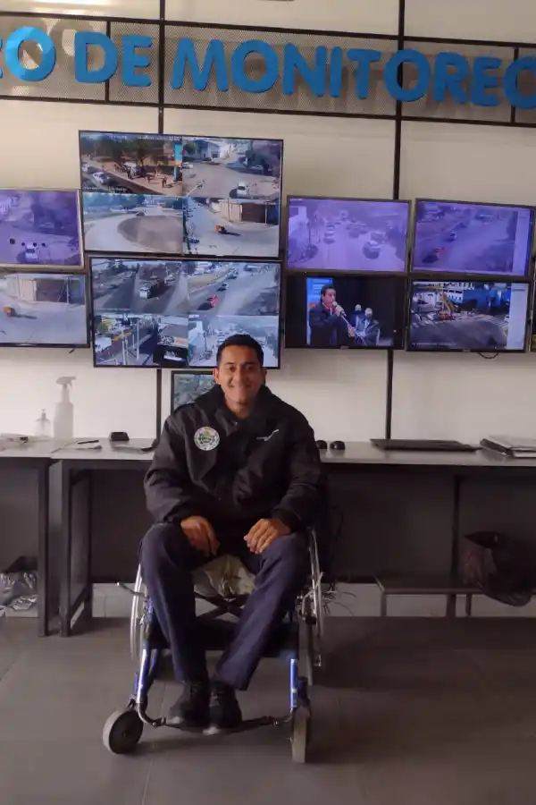 Federico Romero es el visualizador de los vigías de Banda del Río Salí.