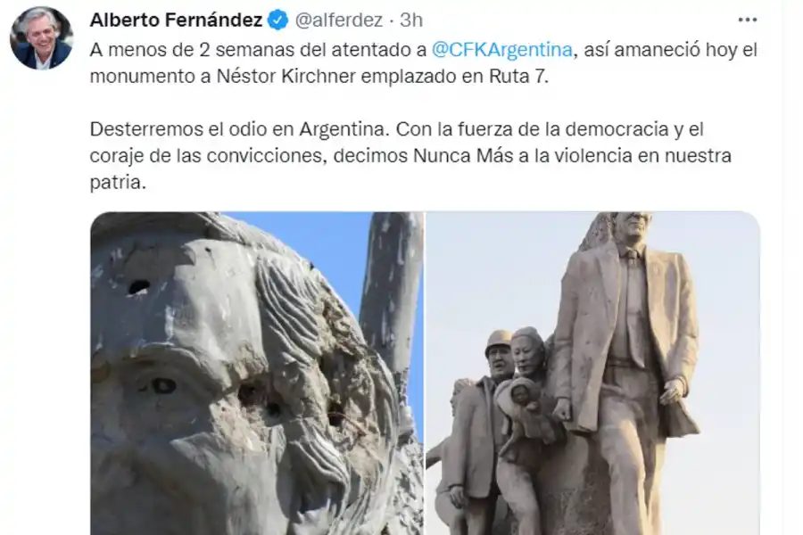 Foto tomada de Twitter: @alferdez