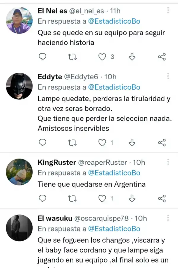 Atlético Tucumán: En Bolivia se debate si Carlos Lampe debe viajar o no para jugar en un amistoso de su Selección