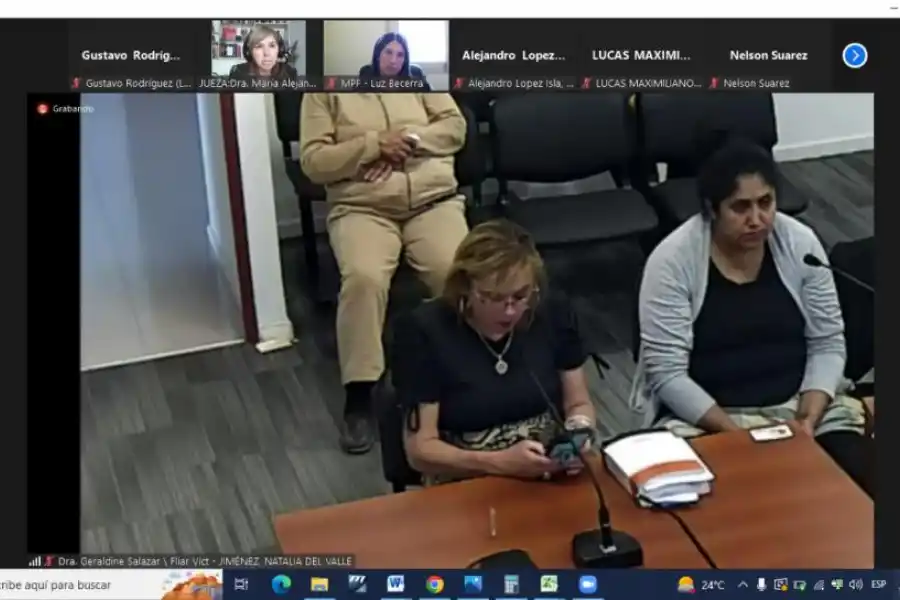 TESTIGO. Natalia Jiménez, pareja del simpatizante fallecido.