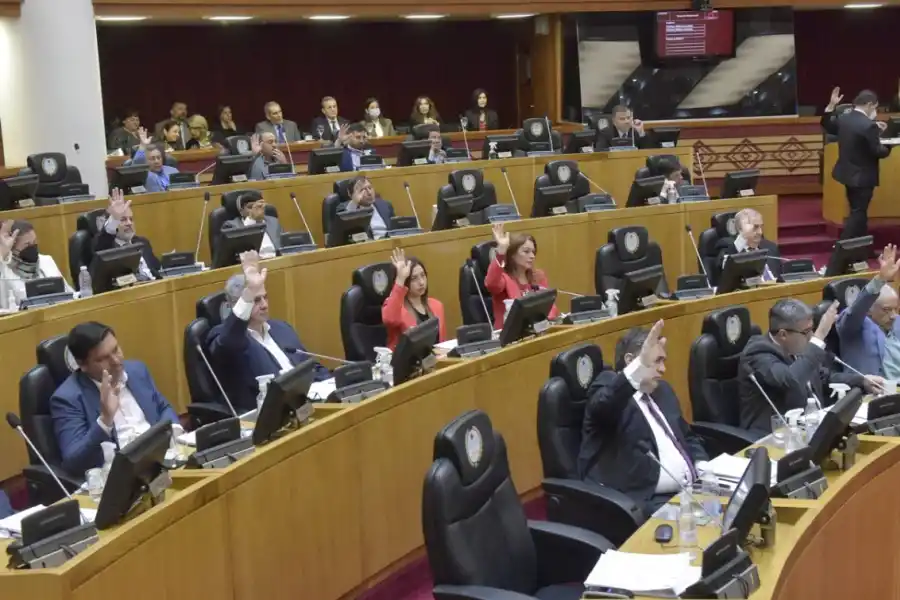 EN EL RECINTO DE LA LEGISLATURA DE TUCUMÁN / foto Prensa HLT