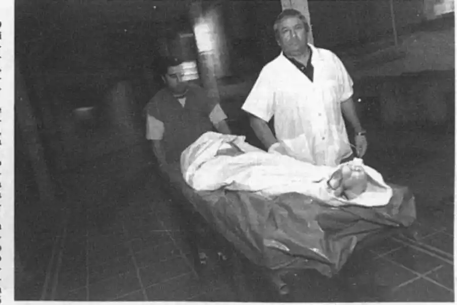 La foto de Caro en el hospital Padilla, publicada el 16 de septiembre.