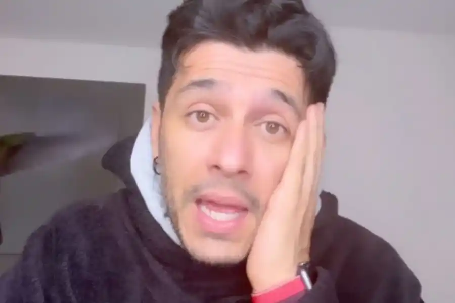 SANTIAGO ALARCÓN. El actor habló en su cuenta de Instagram.