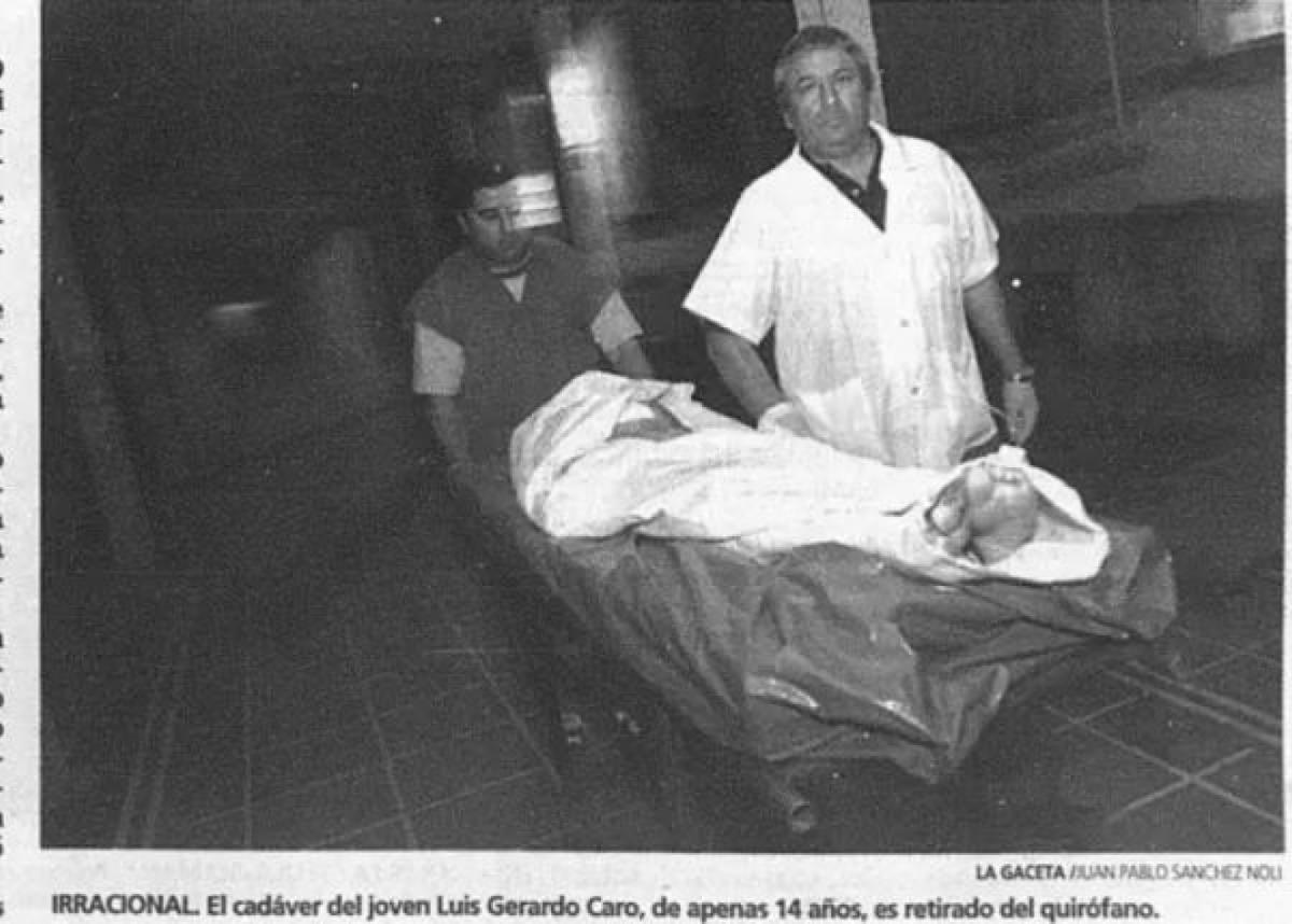 La foto de Caro en el hospital Padilla, publicada el 16 de septiembre.
