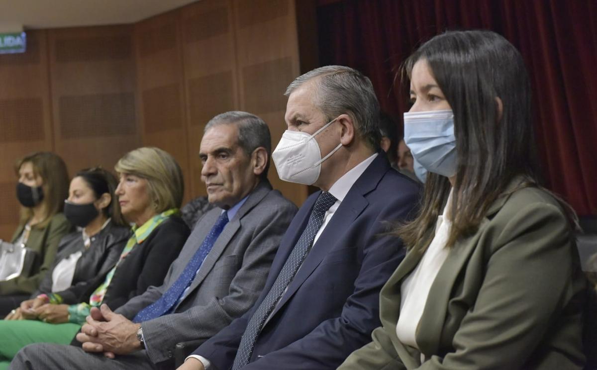 Los jueces de la Corte Suprema, Daniel Leiva, Estofán y Rodríguez Campos, presenciaron el debate. Foto de Prensa HLT
