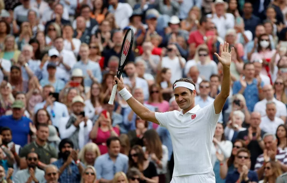 EL MÁS QUERIDO. Federer se ganó el respeto y el cariño del público gracias a su tenis de guante blanco y su gran carisma. 
