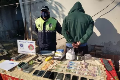 Secuestran más de un kilo de cocaína