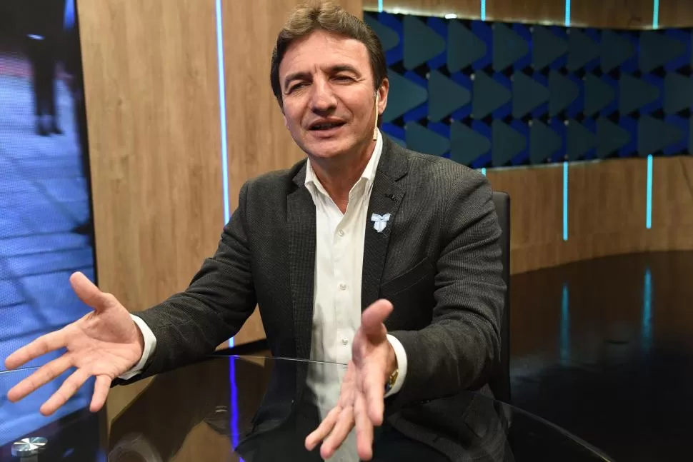 TRANQUILO. Sánchez dijo que se deben definir los mecanismos para elegir quiénes serán los candidatos de JxC para la gobernación de Tucumán. 