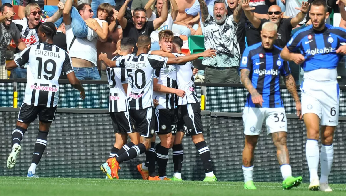 GRAN ARRANQUE. Udinese consiguió su quinta victoria en siete partidos.