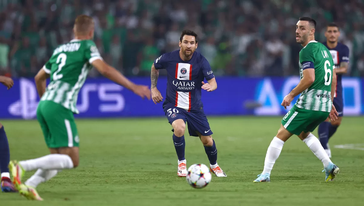 RESULTADOS. Messi abrió el marcador ante Maccabi Haifa, en un juego entre semana por Champions League.