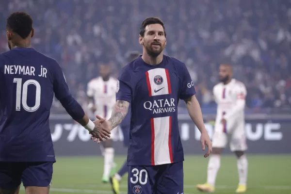 Messi marcó el gol del triunfo del PSG ante Lyon