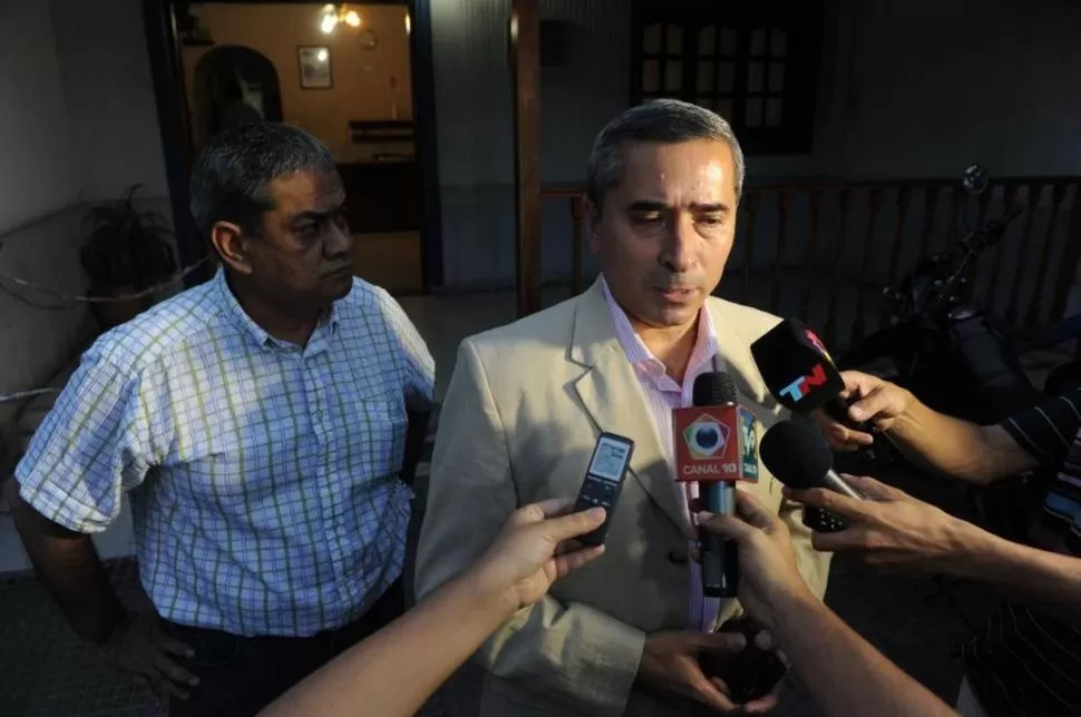 EN LA MIRA. El ex jefe de Policía Jorge Racedo es el funcionario de mayor cargo que enfrentará a un tribunal por esta causa.