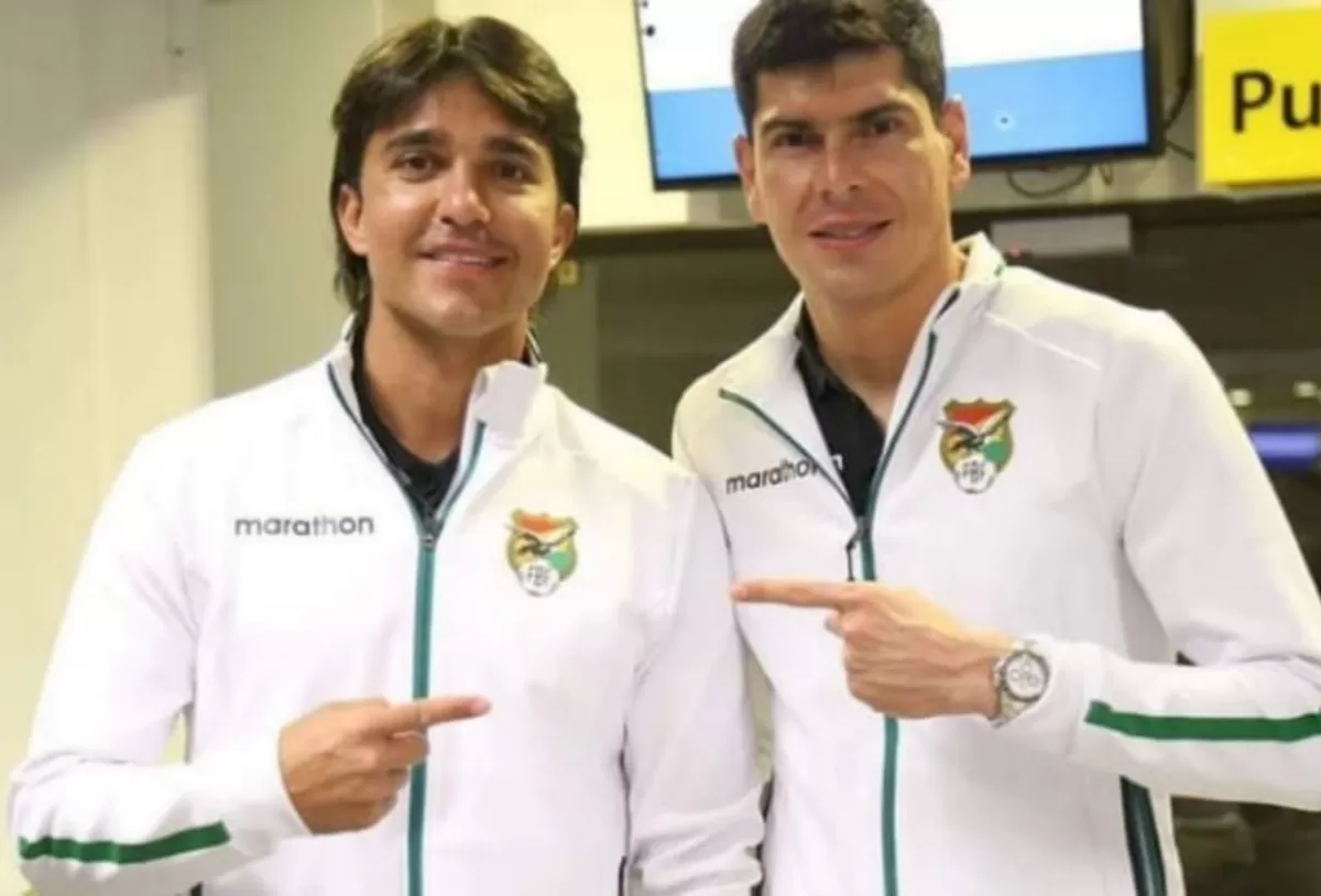 Marcelo Martins y Carlos Lampe.