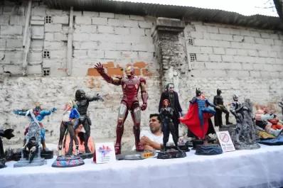 Cita de cazafantasmas en la feria retro