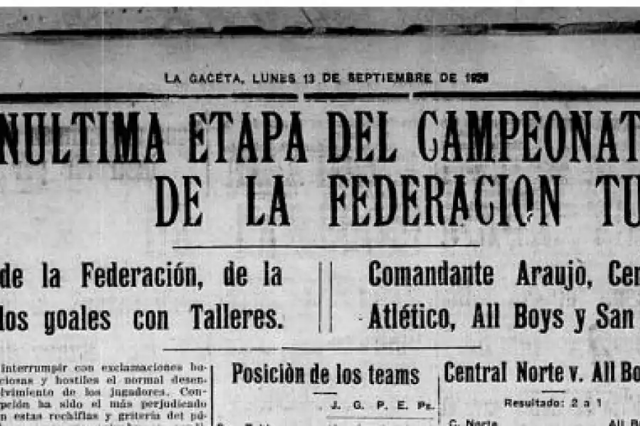 NOTICIA. Nuestro diario a una fecha del final del certamen anunciaba ya la coronación como campeón de los paulistanos. 
