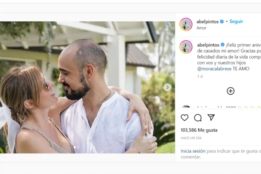 Foto tomada de Instagram: Abel Pintos