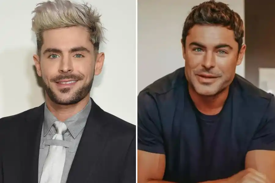 El llamativo cambio de rostro de Zac Efron