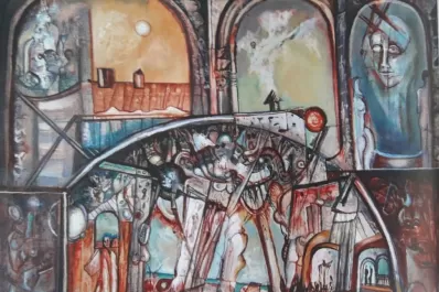 El potente encuentro artístico de padre e hijo