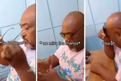 Su papá es daltónico, le regaló unos lentes para ver colores y su emoción se volvió viral