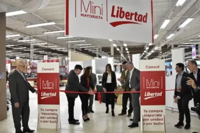 El Grupo Libertad inauguró la ampliación de un hipermercado