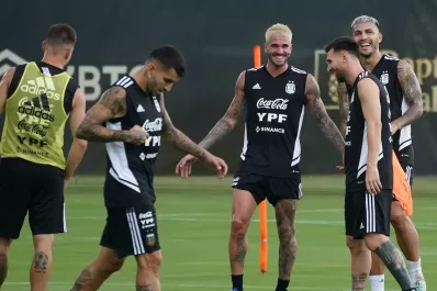 Video: así fue el primer entrenamiento de la Selección Argentina en Miami