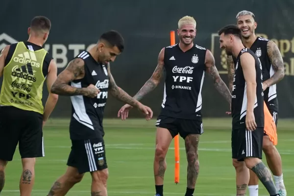 Video: así fue el primer entrenamiento de la Selección Argentina en Miami