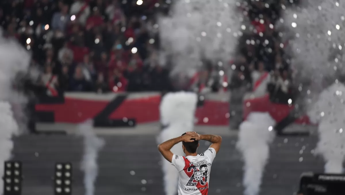 La emotiva despedida de Leo Ponzio de River