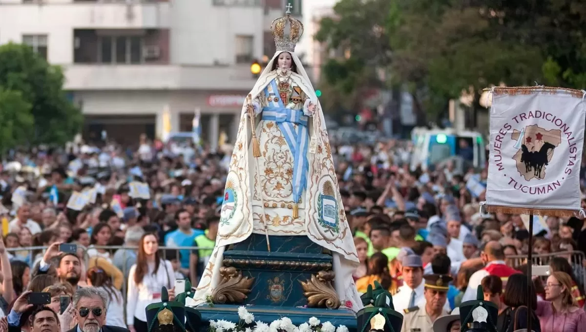 A LAS CALLES. Los peregrinos podrán acompañar a la Virgen de La Merced después de dos años de restricciones.