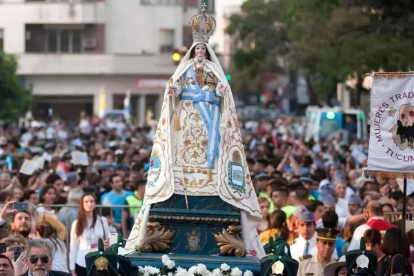 Procesión de la Virgen de La Merced: horarios, trayecto y cortes de tránsito en el microcentro