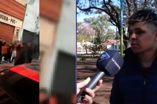 Me golpearon y tenía sangre en la boca, relató el joven atacado por patovicas