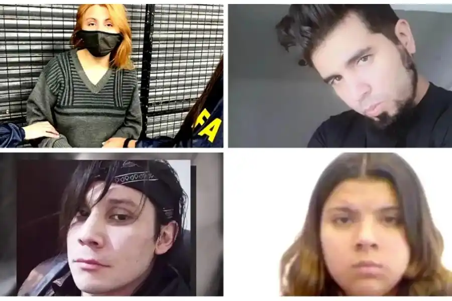 CUATRO DETENIDOS POR EL ATAQUE. Uliarte, Sabag Montiel, Carrizo y Agustina Díaz.